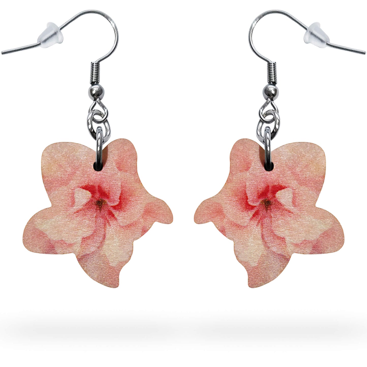 Puiset Atsalea korvakorut.