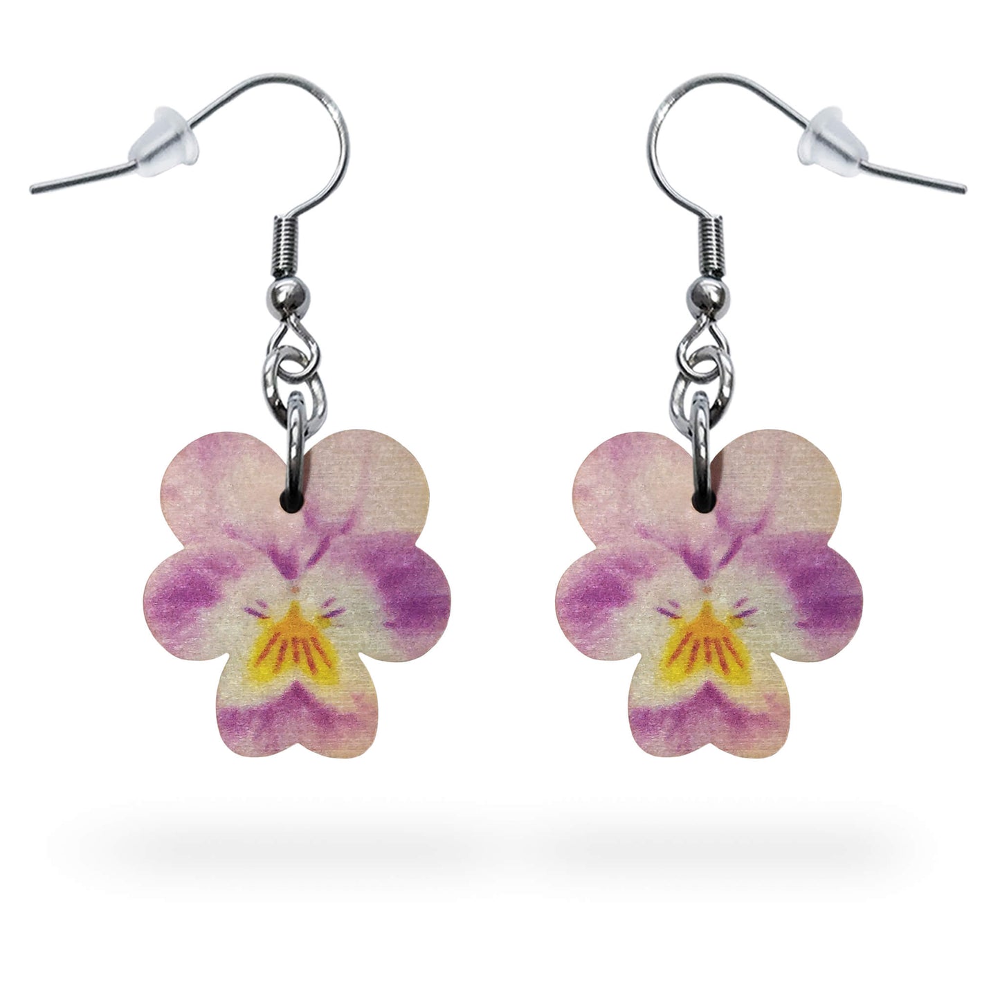 Kotimaiset Ihastus -kukkakorvakorut.