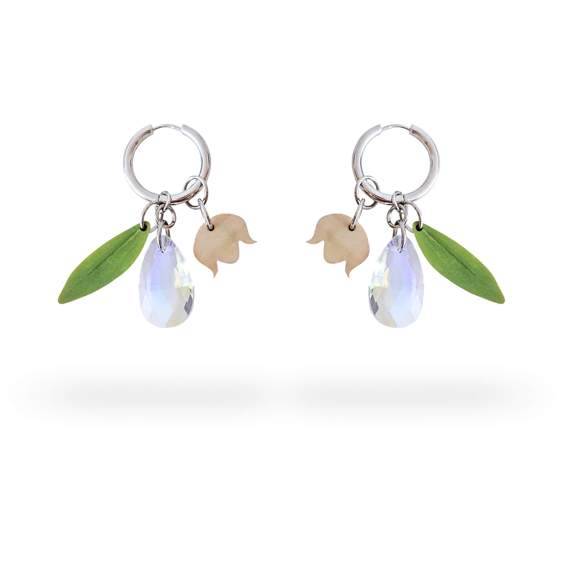 Kielo rengaskorvakorut Huggie